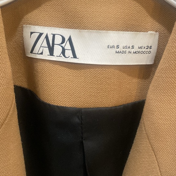 Zara Camel Tan Blazer - Picture 3 of 4
